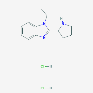 1-Ethyl-2-pyrrolidin-2-yl-1H-benzimidazoledihydrochlorideͼƬ