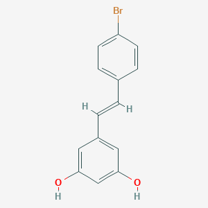 5-[(E)-2-(4-Bromophenyl)vinyl]benzene-1,3-diolͼƬ