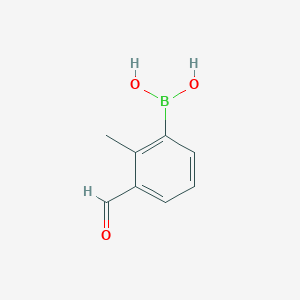 3-Formyl-2-methylphenylboronic acidͼƬ