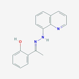 1-(2-hydroxyphenyl)-1-ethanone N-(8-quinolinyl)hydrazoneͼƬ