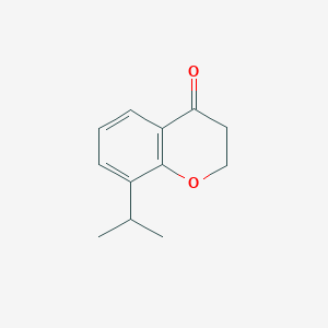 8-(propan-2-yl)-3,4-dihydro-2H-1-benzopyran-4-oneͼƬ