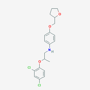 N-[2-(2,4-Dichlorophenoxy)propyl]-4-(tetrahydro-2-furanylmethoxy)anilineͼƬ