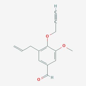 3-allyl-5-methoxy-4-(2-propyn-1-yloxy)benzaldehydeͼƬ