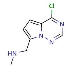 ({4-chloropyrrolo[2,1-f][1,2,4]triazin-7-yl}methyl)(methyl)amineͼƬ