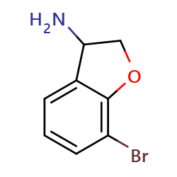 7-bromo-2,3-dihydro-1-benzofuran-3-amineͼƬ