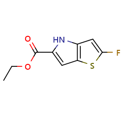 ethyl2-fluoro-4H-thieno[3,2-b]pyrrole-5-carboxylateͼƬ