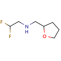 (2,2-difluoroethyl)[(oxolan-2-yl)methyl]amineͼƬ