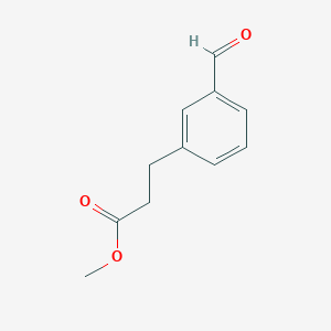 3-(3-Formylphenyl)-propionic acid methyl esterͼƬ