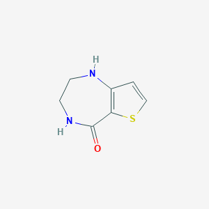 1H,2H,3H,4H,5H-thieno[3,2-e][1,4]diazepin-5-oneͼƬ