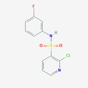 2-chloro-N-(3-fluorophenyl)pyridine-3-sulfonamideͼƬ