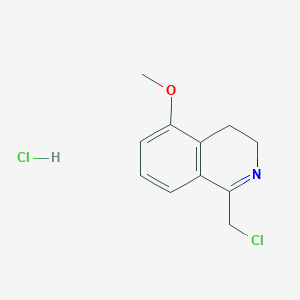 1-(Chloromethyl)-3,4-dihydro-5-methoxyisoquinoline hydrochlorideͼƬ