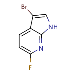 3-Bromo-6-fluoro-1H-pyrrolo[2,3-b]pyridineͼƬ