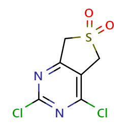 2,4-Dichloro-5,7-dihydrothieno[3,4-d]pyrimidine6,6-dioxideͼƬ