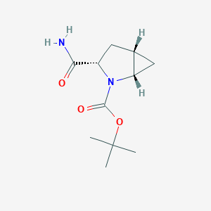 (1S,3S,5S)-Tert-Butyl3-carbamoyl-2-azabicyclo[3,1,0]hexane-2-carboxylateͼƬ