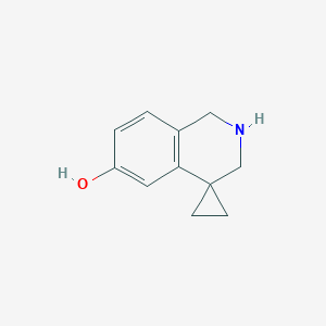 2',3'-dihydro-1'H-spiro[cyclopropane-1,4'-isoquinoline]-6'-olͼƬ