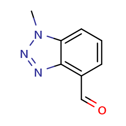 1-methyl-1H-1,2,3-benzotriazole-4-carbaldehydeͼƬ