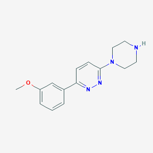 3-(3-methoxyphenyl)-6-(piperazin-1-yl)pyridazineͼƬ