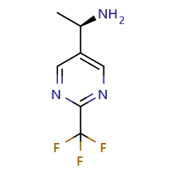 (1R)-1-[2-(trifluoromethyl)pyrimidin-5-yl]ethan-1-amineͼƬ