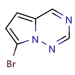 7-bromopyrrolo[2,1-f][1,2,4]triazineͼƬ