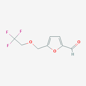 5-[(2,2,2-trifluoroethoxy)methyl],122,2111,-2-carbaldehydeͼƬ