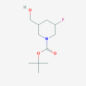 Tert-butyl3-fluoro-5-(hydroxymethyl)piperidine-1-carboxylateͼƬ