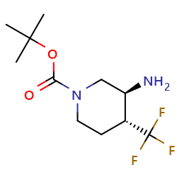 Tert-butyl3-amino-4-(trifluoromethyl)piperidine-1-carboxylateͼƬ