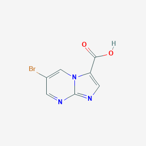 6-BROMOIMIDAZO[1,2-A]PYRIMIDINE-3-CARBOXYLIC ACIDͼƬ