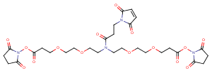 N-Mal-N-bis(PEG2-NHS ester)ͼƬ