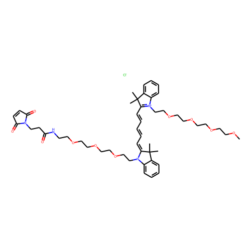 N-(m-PEG4)-N'-(PEG3-Mal)-Cy5ͼƬ