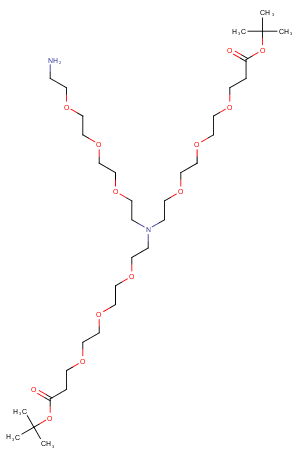 N-(Amino-PEG3)-N-bis(PEG3-Boc)ͼƬ