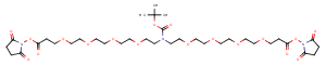 N-Boc-N-bis(PEG4-NHS ester)ͼƬ