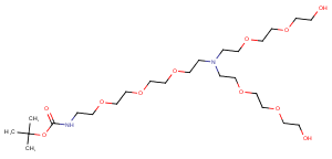 N-(Boc-PEG3)-N-bis(PEG2-alcohol)ͼƬ