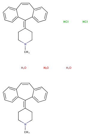 Cyproheptadine hydrochloride sesquihydrateͼƬ