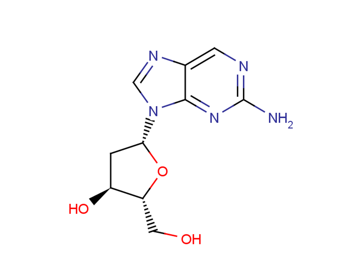 2-Aminopurine-9-beta-D-(2'-deoxy)ribosideͼƬ