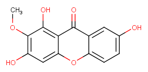 1,3,7-Trihydroxy-2-methoxyxanthoneͼƬ