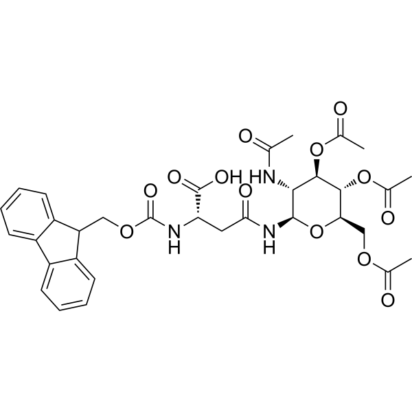 Fmoc-L-Asn(beta-D-GlcNAc(Ac)3)-OHͼƬ