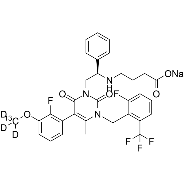 Elagolix-13C,d3 sodiumͼƬ