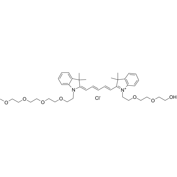 N-(m-PEG4)-N'-(hydroxy-PEG2)-Cy5ͼƬ