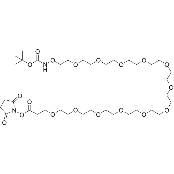 t-Boc-Aminooxy-PEG12-NHS esterͼƬ