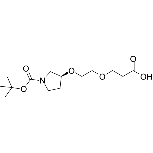 Boc-Pyrrolidine-PEG2-COOHͼƬ