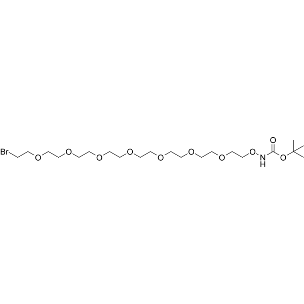 t-Boc-Aminooxy-PEG7-bromideͼƬ