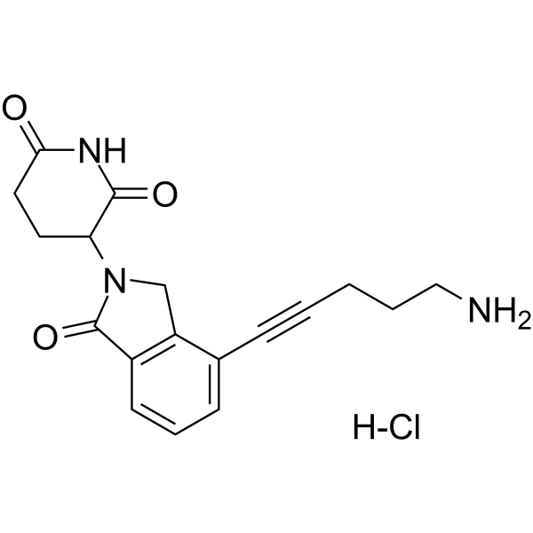 Lenalidomide-propargyl-C2-NH2 hydrochlorideͼƬ