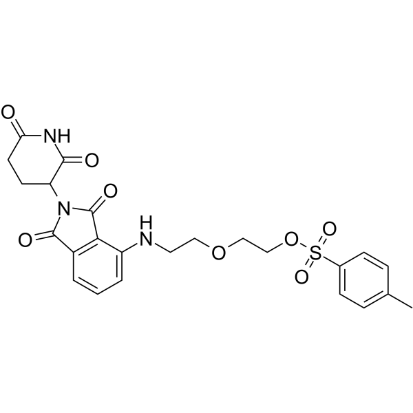 Pomalidomide-PEG2-TosͼƬ