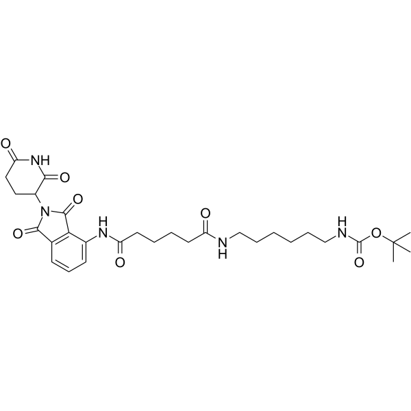 Pomalidomide-amido-C4-amido-C6-NH-BocͼƬ