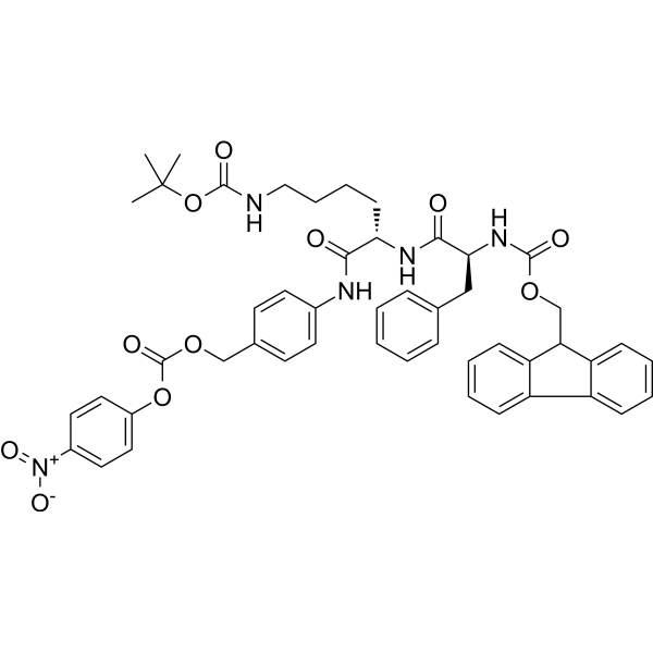 Fmoc-Phe-Lys(Boc)-PAB-PNPͼƬ