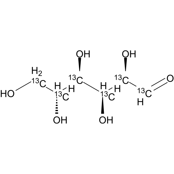 D-glucose-<sup>13</sup>C<sub>6</sub>ͼƬ