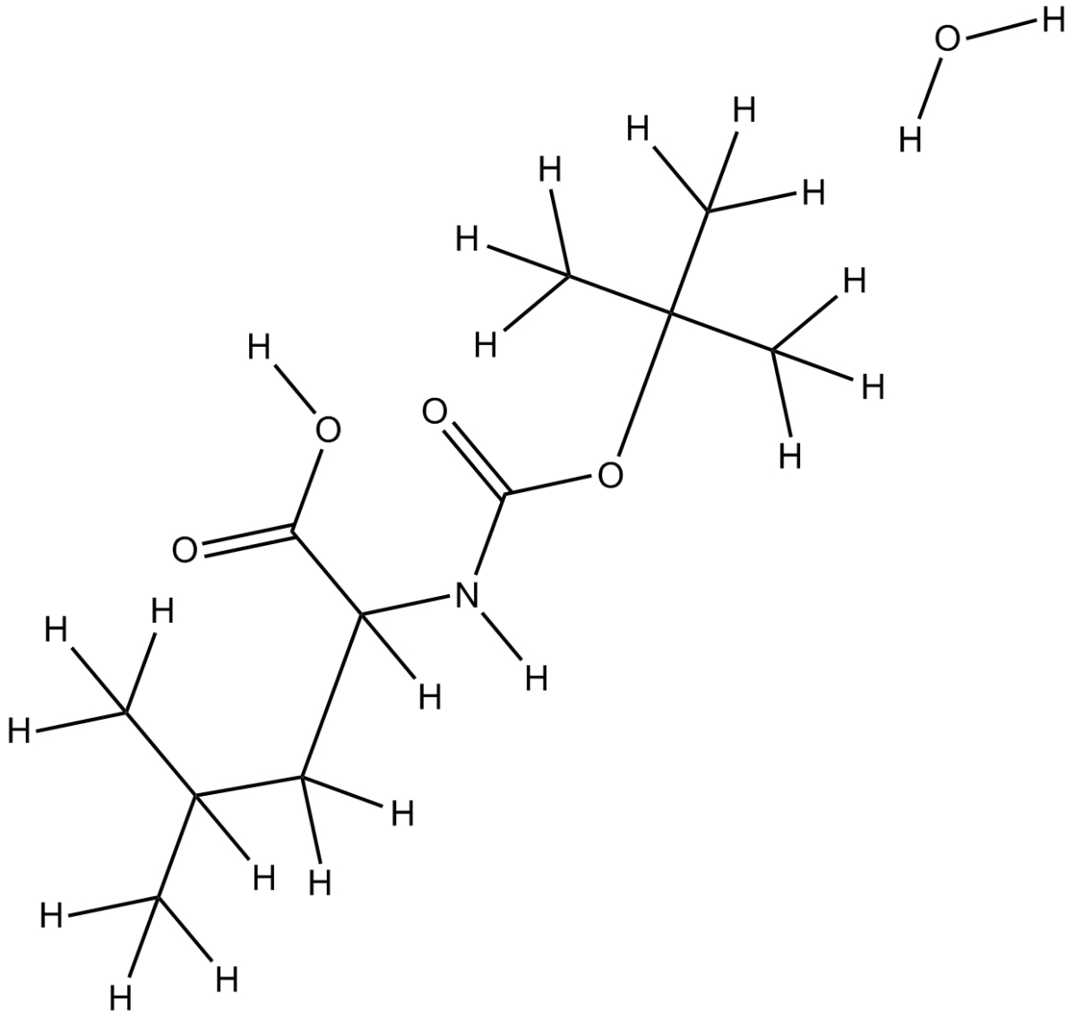 Boc-DL-Leu-OH,H2OͼƬ