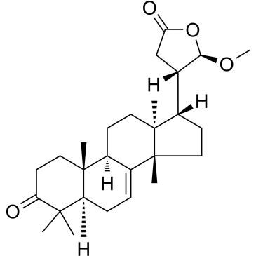 3-Oxo-21-methoxy-24,25,26,27-tetranortirucall-7-ene-23(21)-lactoneͼƬ