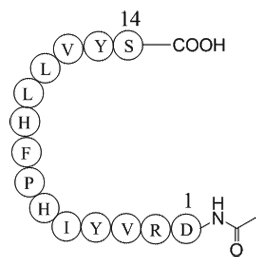 Acetyl Angiotensinogen(1-14),porcineͼƬ