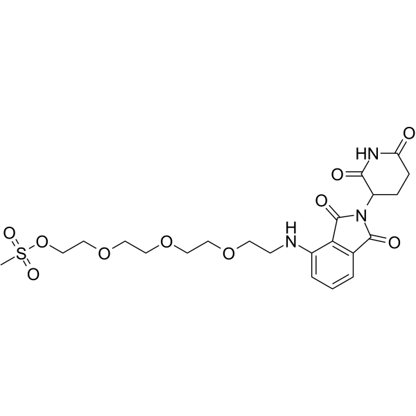 Thalidomide-NH-PEG4-MsͼƬ